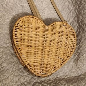 Lauren Conrad heart shaped purse